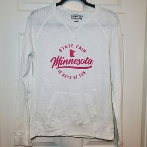 MN Minnesota State Fair Crewneck Sweatshirt Sz M